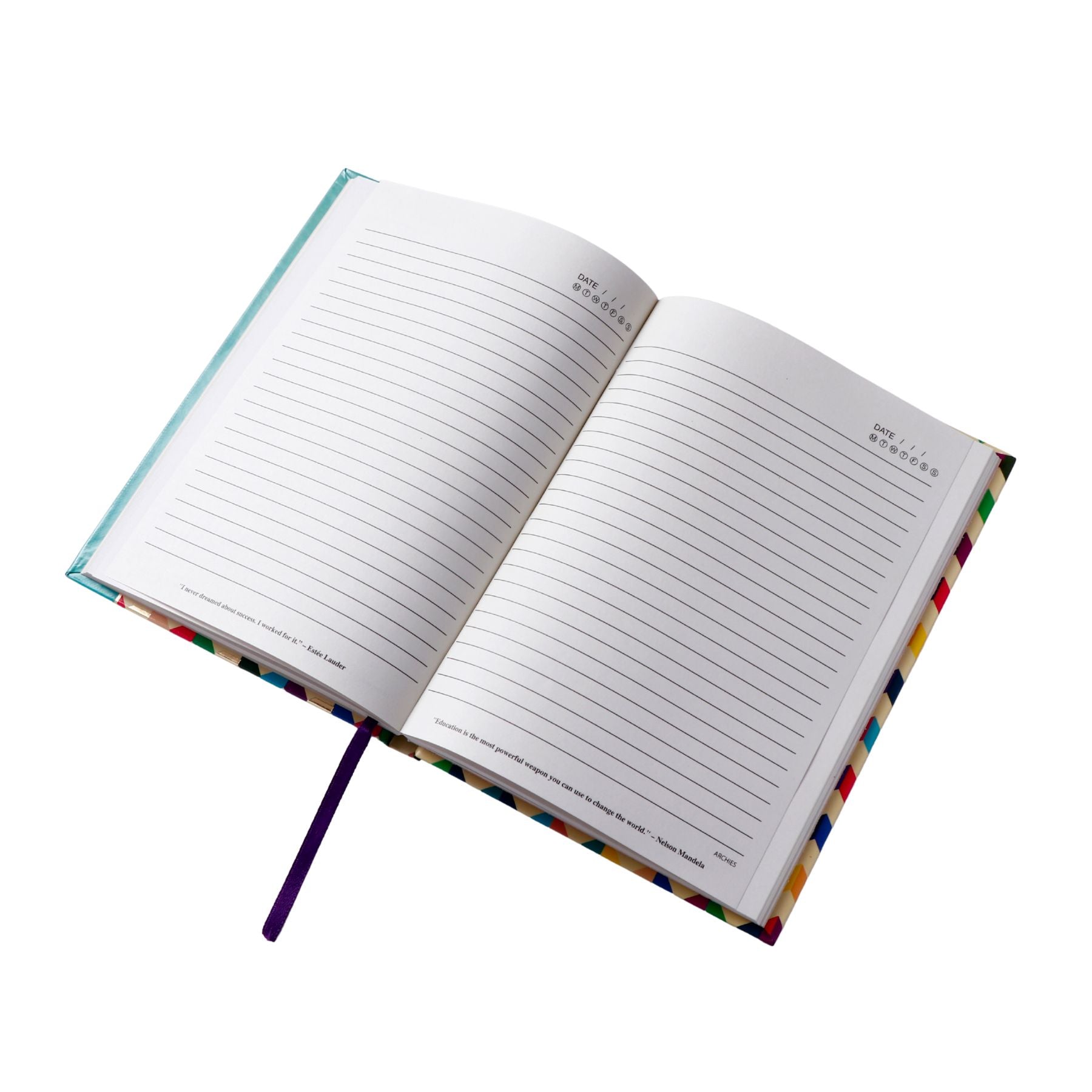 Zig Zag Printed Colourful Notebook