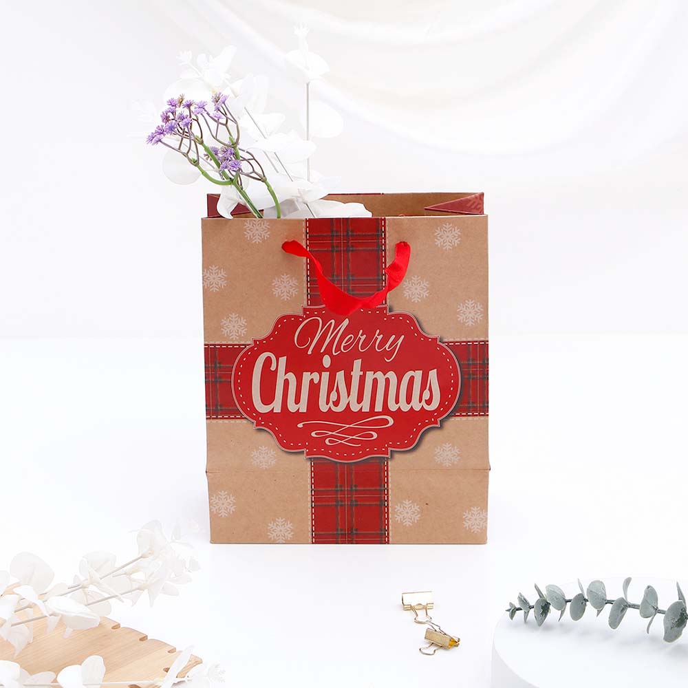 Chirstmas Carols Paper Bag - Medium