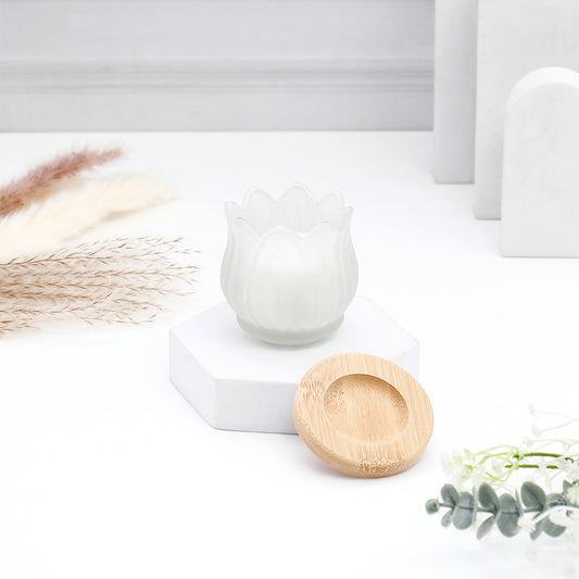 Scented White Lotus Candle