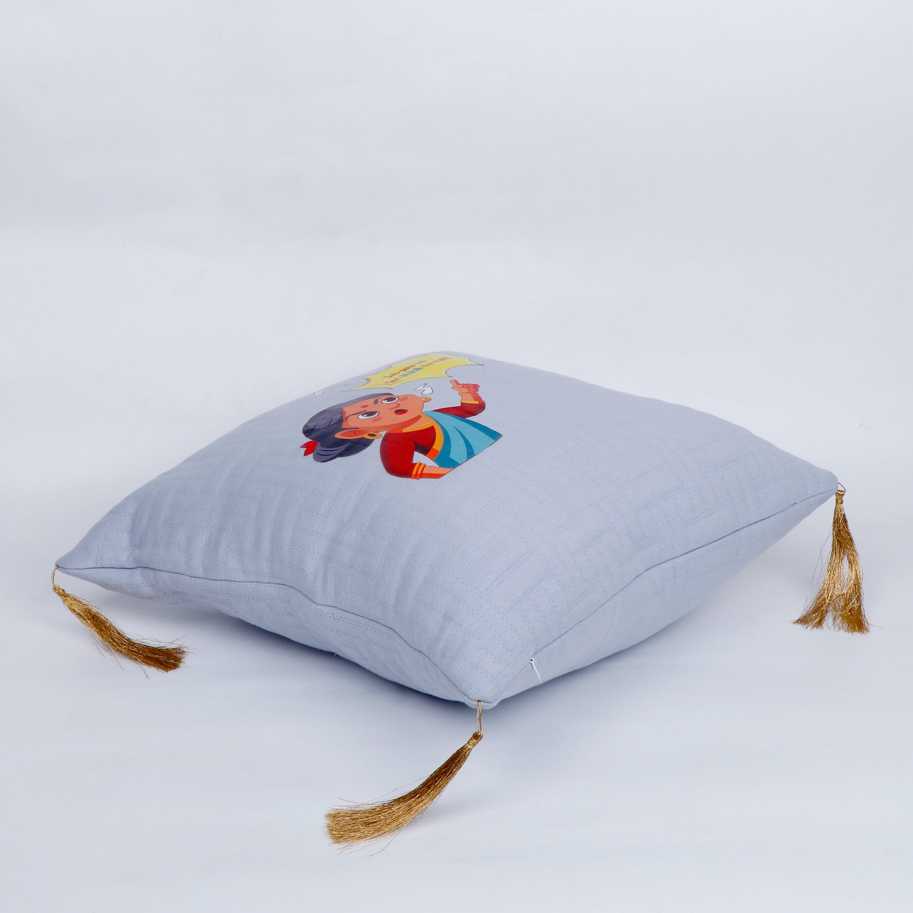 "Sab Pata Hai, Teri Maa Hu Main!" Funny Quirky Quote Cushion