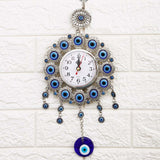 Gaze Of Protection Evil Eye Wall Clock