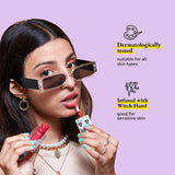 Elitty Jelly Lips- Pink Lip Gloss for High Shine, Glossy Finish - Pretty Salty (4ml)