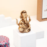 Golden Ganesha Blessings Idol