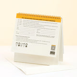 Floral 2026 Desk Top Calendar With Envelope