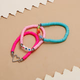 Smiling Hearts Multi Layer Bracelet Set