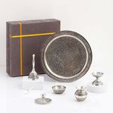 Silver Pooja Thali Set