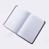 Beetroot Theme Googli Eyes Elastic Closure Notebook