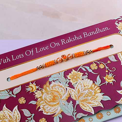 Lot's of Love Rakhi mailer with Roli chawal and Envelope