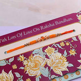 Lot's of Love Rakhi mailer with Roli chawal and Envelope