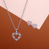 Heart Alchemy Pendant with Earring Set