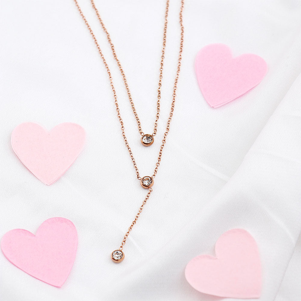 Regal Gold Drop Chain Pendant