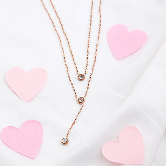 Regal Gold Drop Chain Pendant