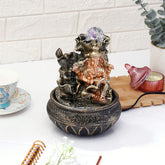 Divine Ganesha Spiritual Fountain with LED Light