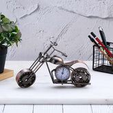 Vintage Motorcycle Desk Clock