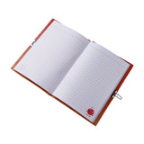 Apple Theme Googli Eyes Lock Notebook