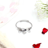 Clover Luck Charms Silver Bracelet