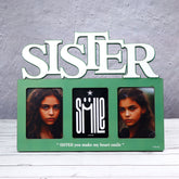 Sister Quoted Wooden Photo Frame