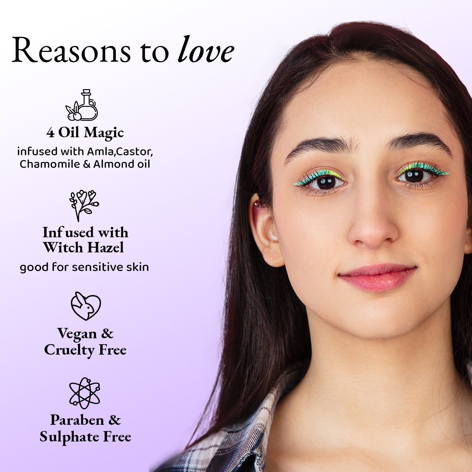 Elitty Green- Blue Ombre Holographic Eyeliner -Aurora ( 4ml)