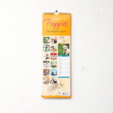 Puppies 2026 Wall Calendar With Envelope