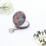 Textile Printed Compact Mirror