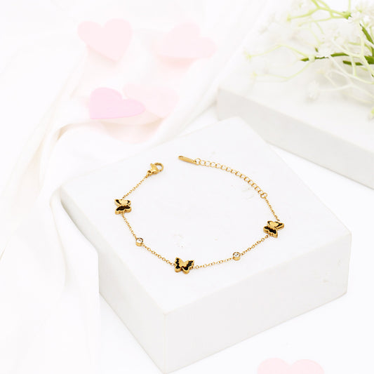 Golden Butterfly Luxe Bracelet