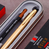 Pierre Cardin Kriss Satin Gold Roller Pen