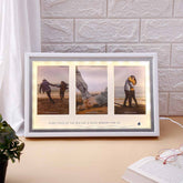 Good Memories Triple Space LED Photo Frame