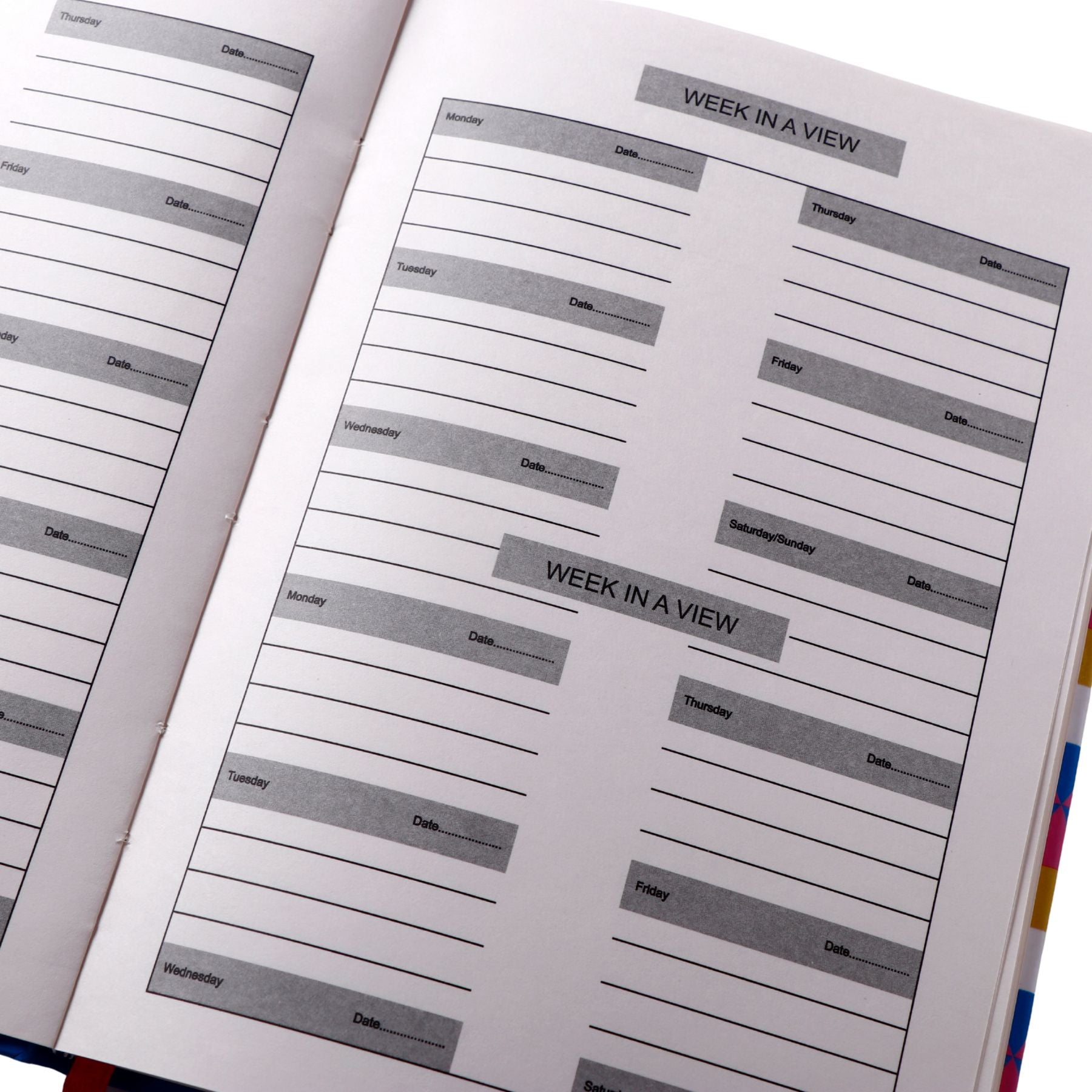 Hexagon Designer Printed Notebook