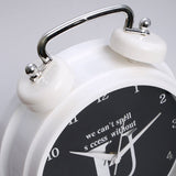 Success Quoted Corporate Table Clock