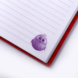 Birdie Theme Googli Eyes Lock Notebook