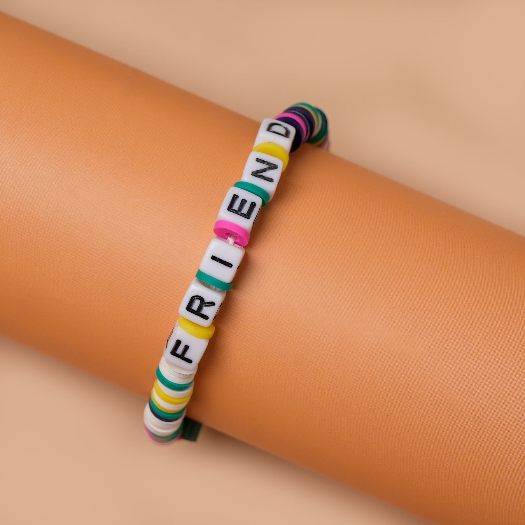 Multi Colour Loop Fruit Bead Friendship Bracelet