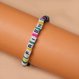 Multi Colour Loop Fruit Bead Friendship Bracelet