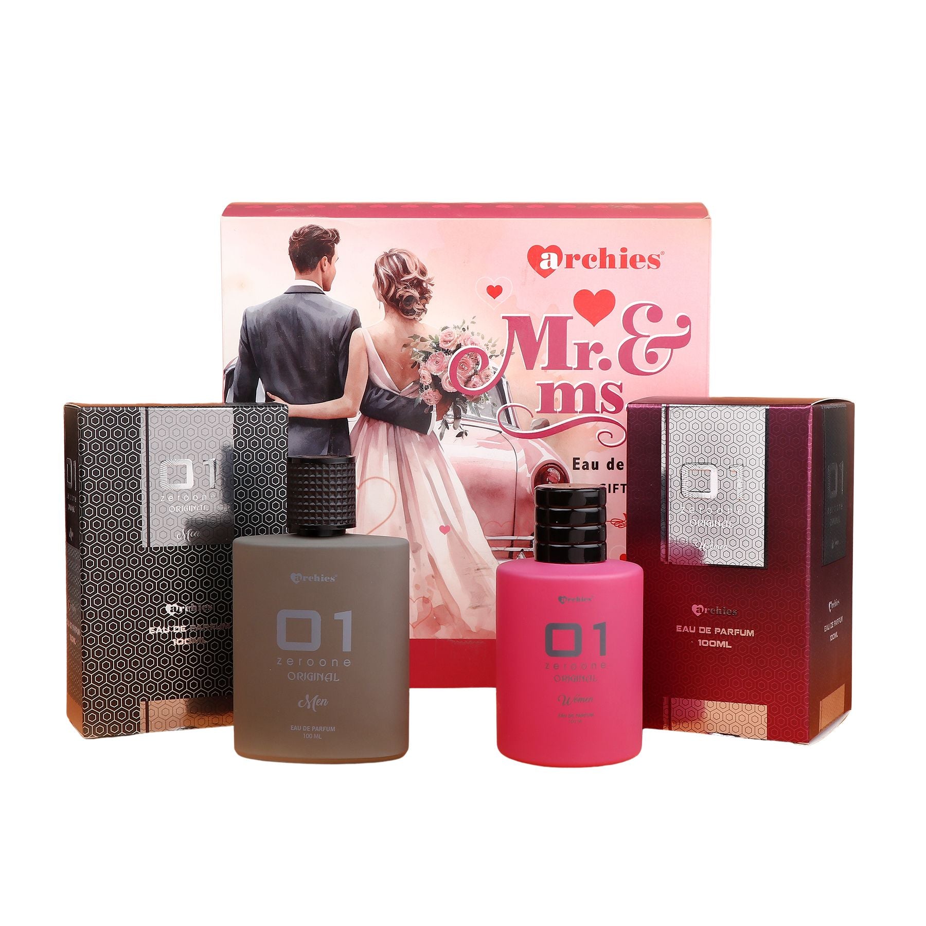 Archies Mr. & Mrs. Eau De Parfum Gift Set