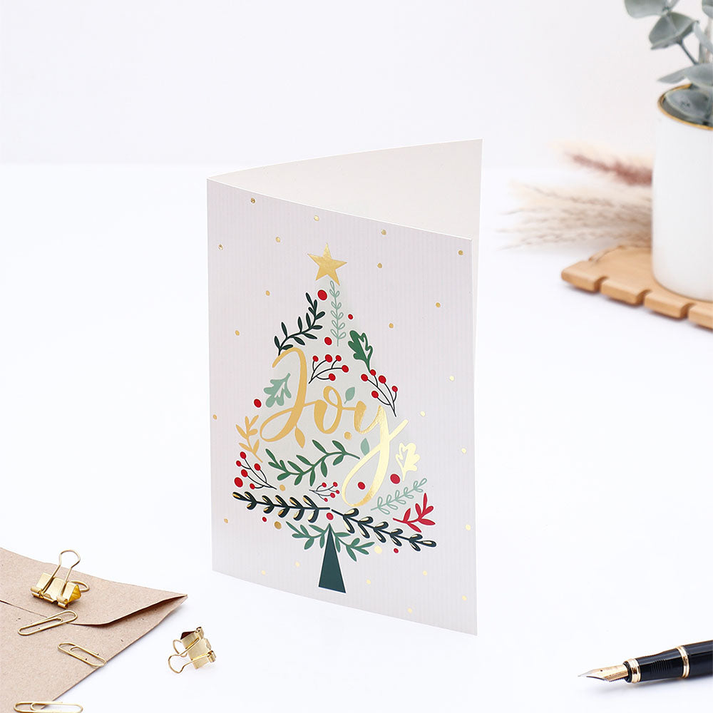 Christmas Joy Seasons Greeting Card