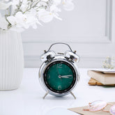Silver Twin Bell Alarm Clock