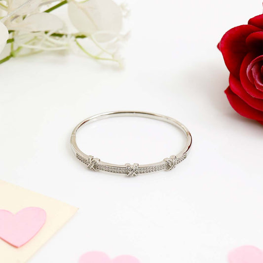 Signature X Silver Bracelet