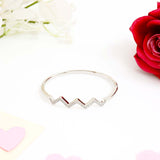 Silver Rinestone Bracelet