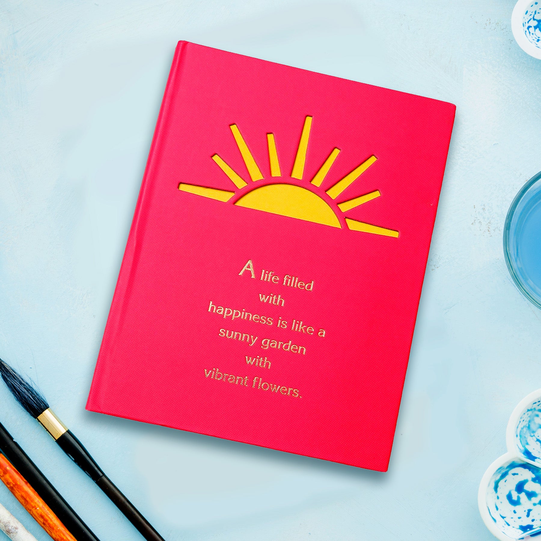 Rays of Sun Quoted Notebook