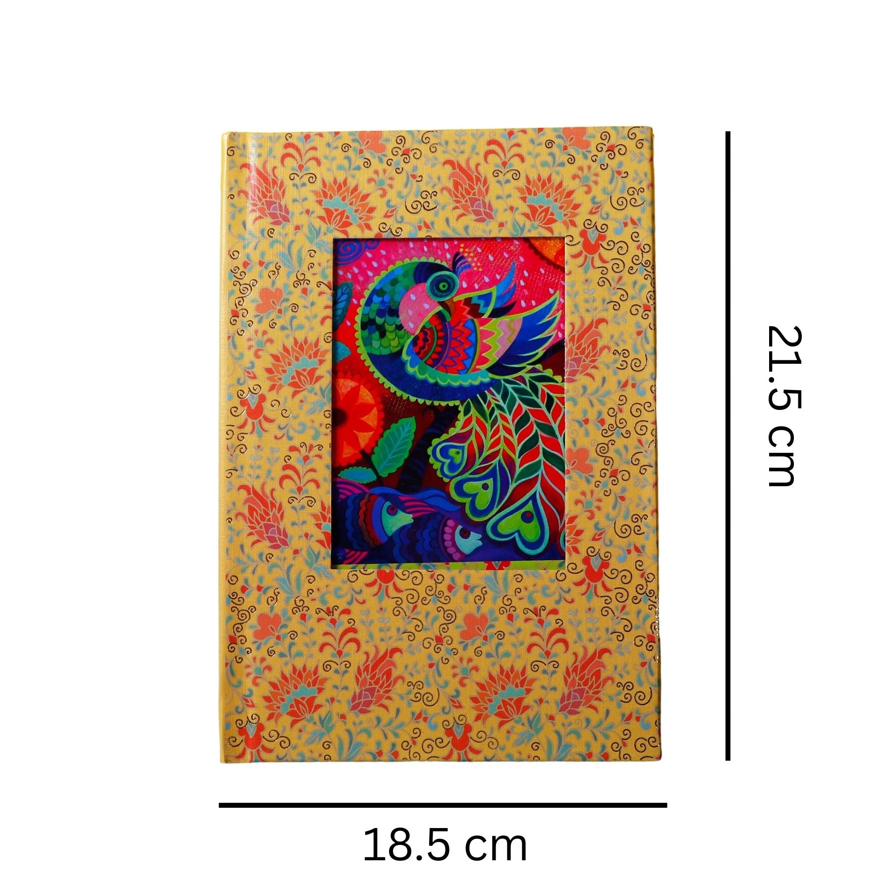 Desi Archies Peacock Design Notebook