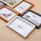 Elegant Wooden Multi-Space Photo Frame