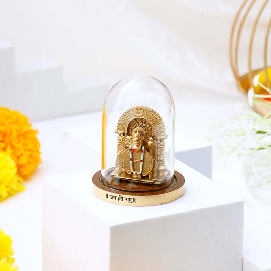 Narsingh Hanuman Idol - Gold