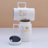 King and Queen Quoted Couple Tumbler