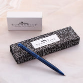 Submarine Satin Blue Ball Pen