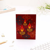 Deepawali Seasons Greeting Card Pack Of 50