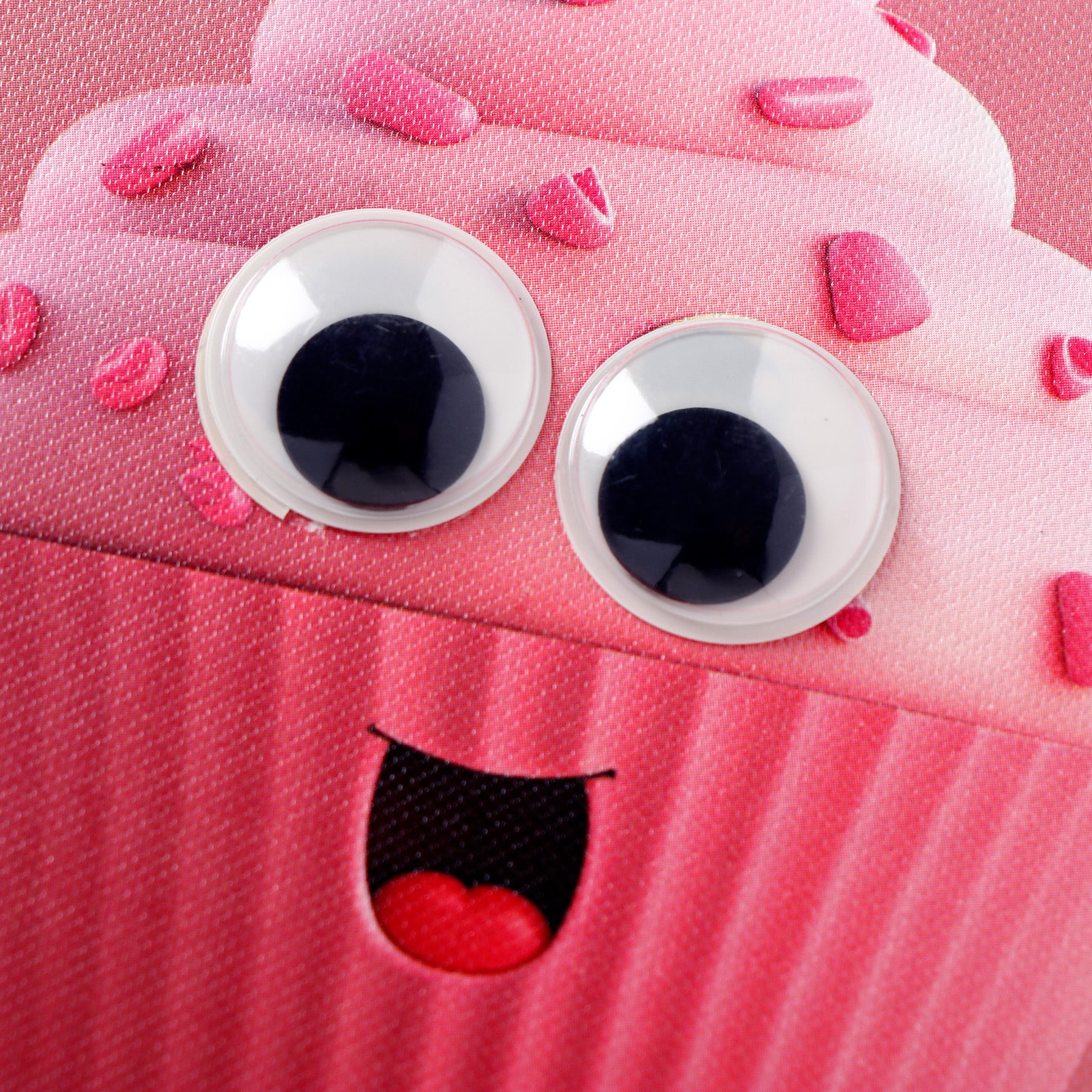 Cupcake Theme Googli Eyes Spiral Notebook