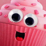 Cupcake Theme Googli Eyes Spiral Notebook