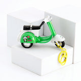 Green Two Wheeler Keychain