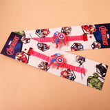 Avengers Captain America Red Rubber Kids Rakhi Pack of 2
