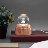 Smile Day Crystal Ball Lamp