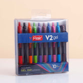 Flair V2 Gel Pens - 10 Pens